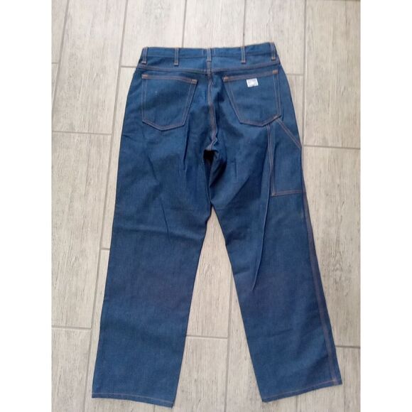 Tyndale FR Jeans Men 36x30 Blue FLF 800 15 CAL CAT 2 NFPA 2112 USA Made Workwear - Picture 7 of 9